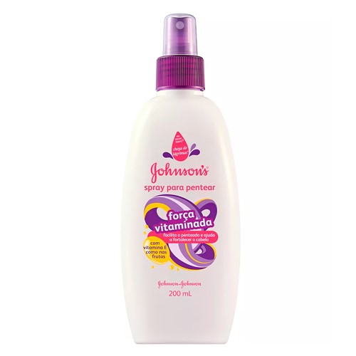 Spray para Pentear Johnson's Baby Força Vitaminada 200ml
