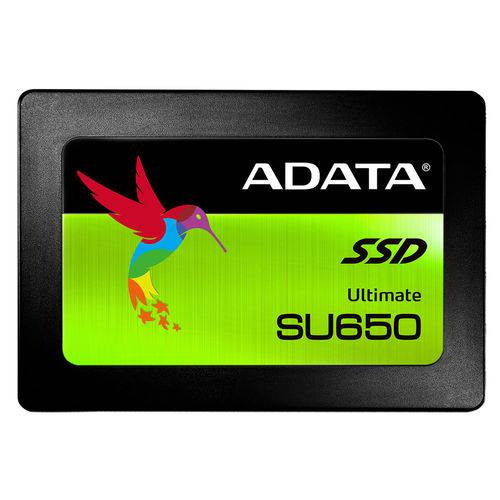 SSD 120GB Adata SU650 - 520 MB/s de Leitura - ASU650SS-120GT-C