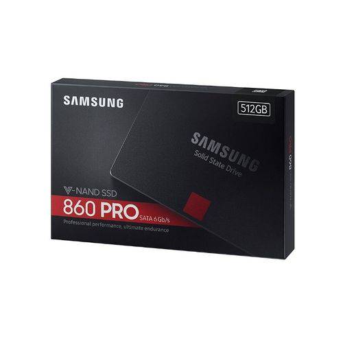 Ssd 512gb Sata 3 Samsung 2.5 860 Pro Mz-76p512bw