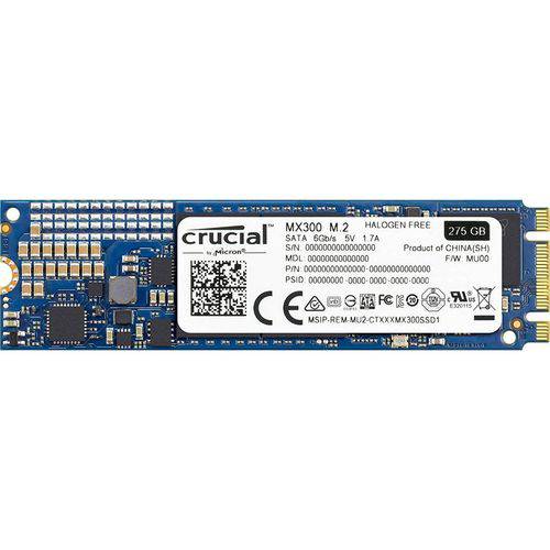 SSD Crucial MX300 275GB M.2 - CT275MX300SSD4