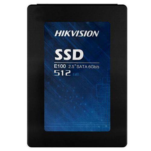 Ssd de 512gb Hikvision Hs-ssd-e100i de 560mb-s de Leitura - Preto