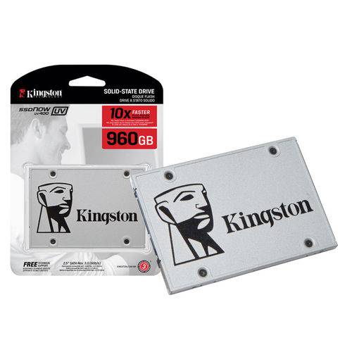 Ssd Desktop Notebook Ultrabook Kingston Suv400s37/960g Uv400 960gb 2.5" Sata Iii Blister