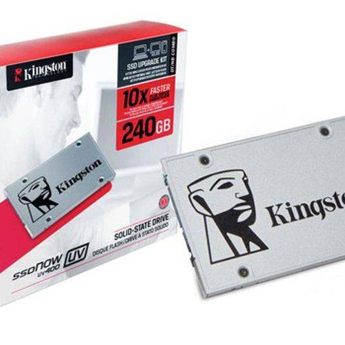 Ssd Kit Desktop Notebook Kingston Suv400s3b7a/240g Uv400 240gb 2.5" Sata Iii Box