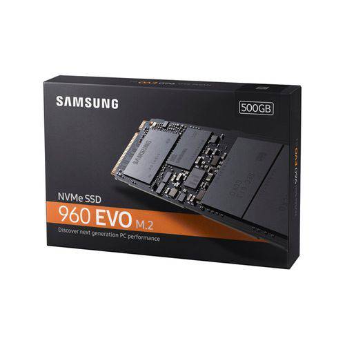 SSD - M.2 (2280 / PCIe NVMe) - 500GB - Samsung 960 Evo - MZ-V6E500BW