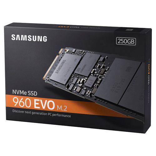 SSD - M.2 (2280 / PCIe NVMe) - 250GB - Samsung 960 Evo - MZ-V6E250BW