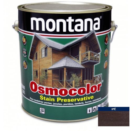 Stain Acetinado Ipê Osmocolor Montana 3,6l