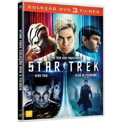 Star Trek Coleção - 3 Dvds Filme Ação
