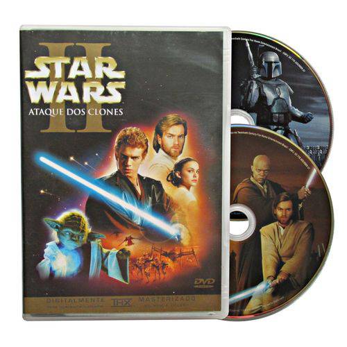 Star Wars - Episódio 2 - Ataque dos Clones (DVD DUPLO)