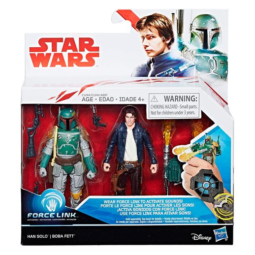 Star Wars Force Link Kit Duplo Han Solo e Boba Fett - Hasbro