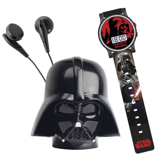 Star Wars Kit Rádio e Relógio Darth Vader - Candide