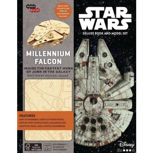 Star Wars Millennium Falcon - Incredibuilds Deluxe Book And Model Set