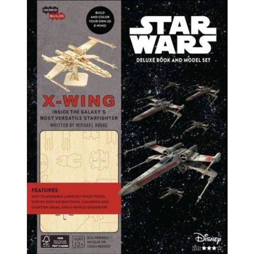 Star Wars X-Wing - Incredibuilds Deluxe Book And Model Set