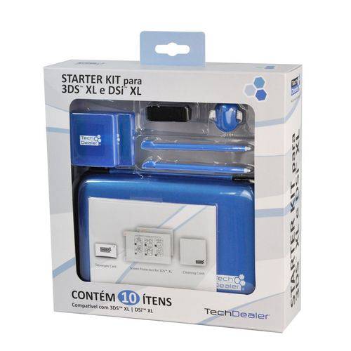 Starter Kit 3DS Xl Azul