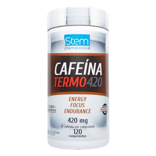 Stem Pharma Cafeina Termo 420mg 120 Comp