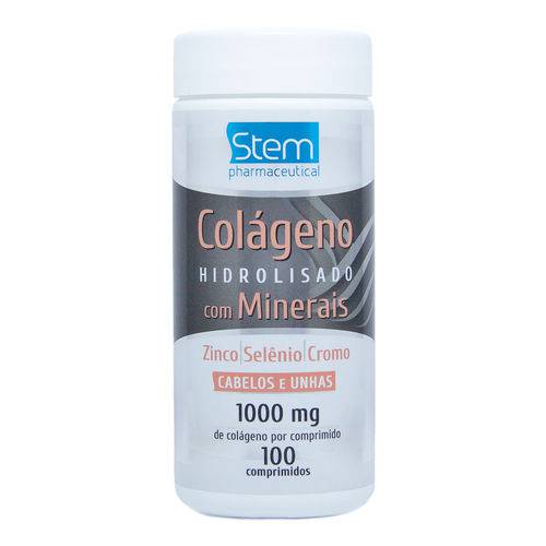 Stem Pharma Colageno com Minerais 100 Comp