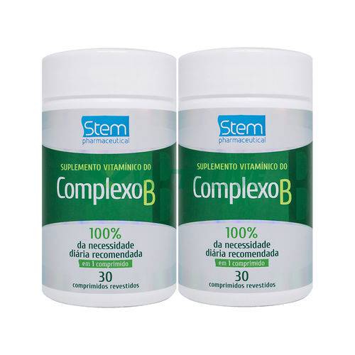 Stem Pharma Kit 2x Complexo B 30 Comp