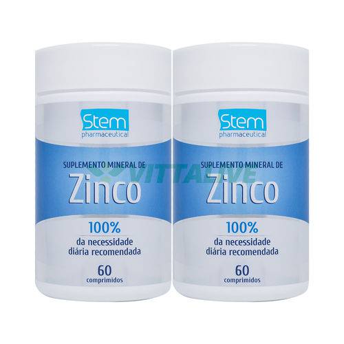 Stem Pharma Kit 2x Zinco 60 Comp