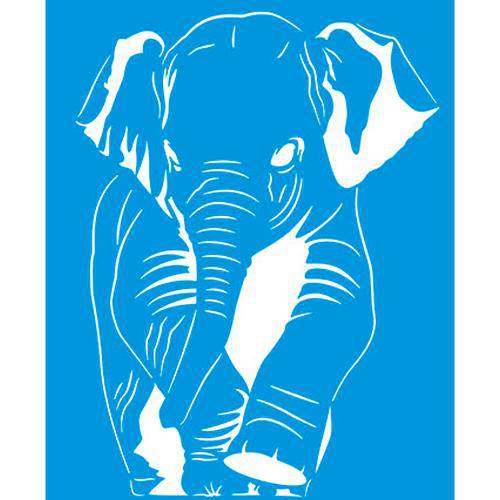 Stencil 17,2x21,1 Elefante Stm-311 - Litoarte