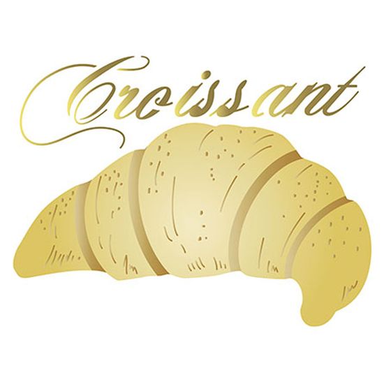 Stencil Litoarte 21,1x17,2 STM-471 Croissant