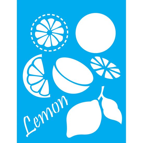 Stencil Litocart 20x15 LSM-116 Limão