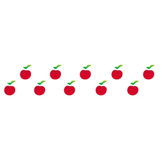 Stencil OPA 10x30 039 Frutas Maçãs I