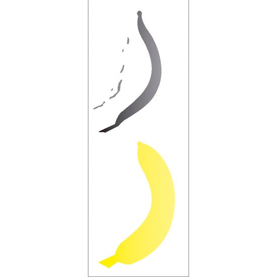 Stencil OPA 10x30 1989 Banana