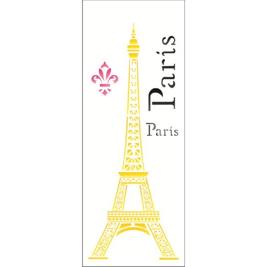 Stencil OPA 17x42 1231 Torre Eiffel