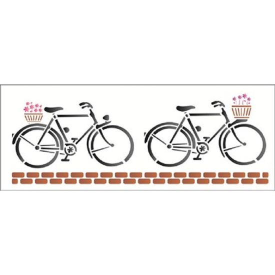 Stencil OPA 17x42 1225 Bicicletas