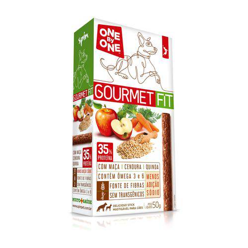 Stick Gourmet Fit Spin Pet - 50g - Maca + Cenoura + Quinoa
