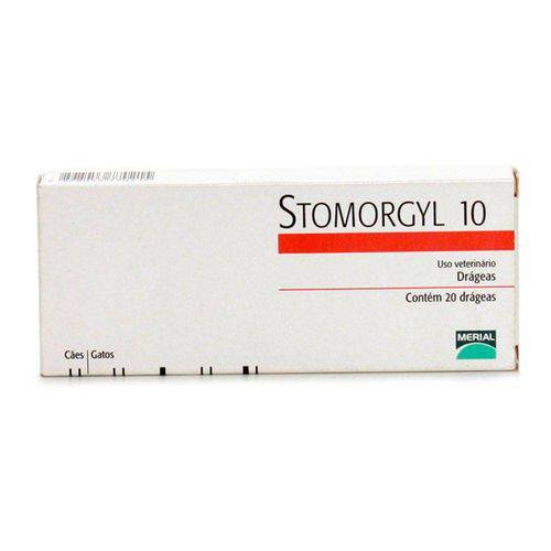 Stomorgyl 10mg - Caixa com 20 Compr.