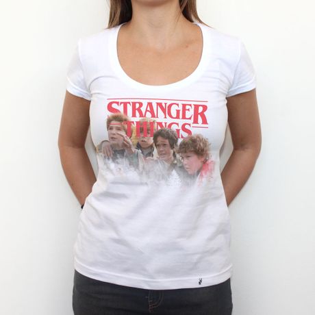 Stranger Goonies - Camiseta Clássica Feminina