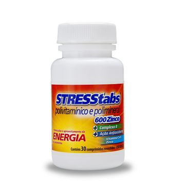 Stresstabs Zinco Pfizer 30 Comprimidos Revestidos