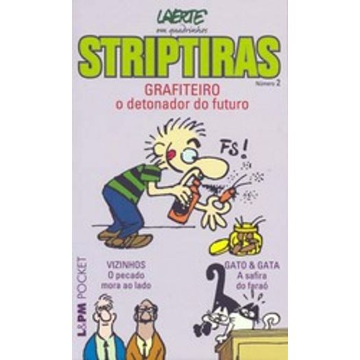 Striptiras 2 - Quadrinhos - 612 - Lpm Pocket