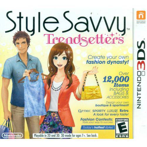 Style Savvy: Trendsetters - 3ds