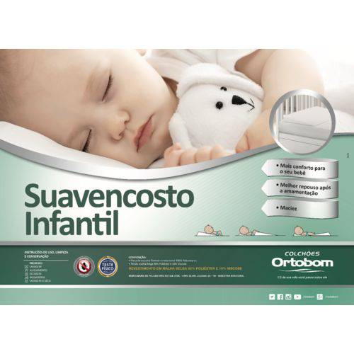 Suavencosto Sleep Baby (60x40x6) Ortobom