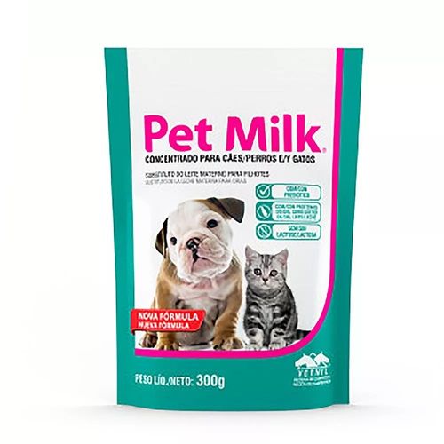 Substituto do Leite Materno Vetnil Pet Milk para Cães e Gatos 300g