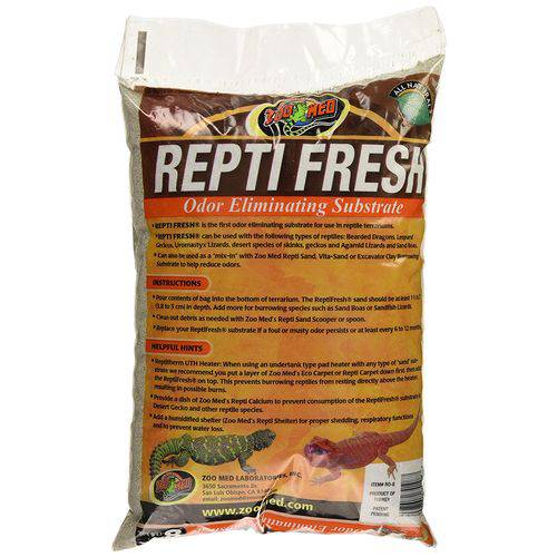 Substrato Elimina Odores Zoomed Repti Fresh 3,6Kg