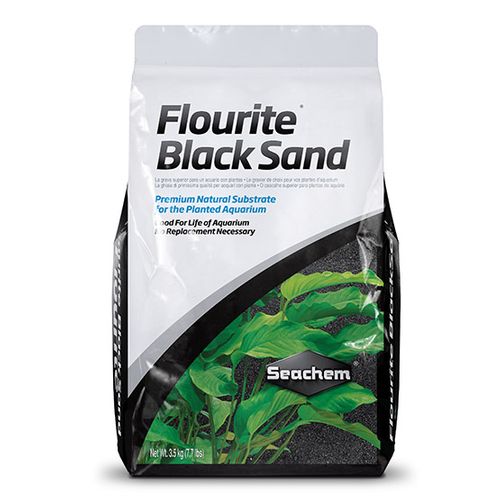 Substrato Fértil Seachem Flourite Black Sand 3,5kg