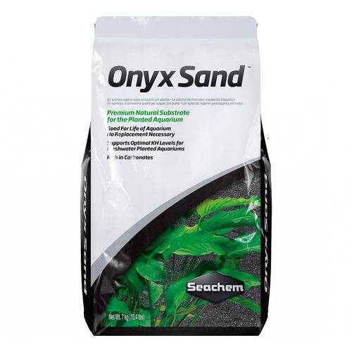 Substrato Fértil Seachem Onyx Sand 3,5Kg