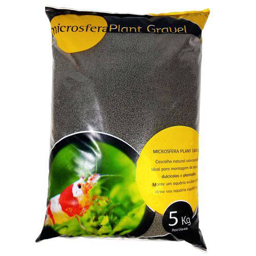 Substrato Soma Microsfera Plant Gravel 023374 Ceramic Black 5kg