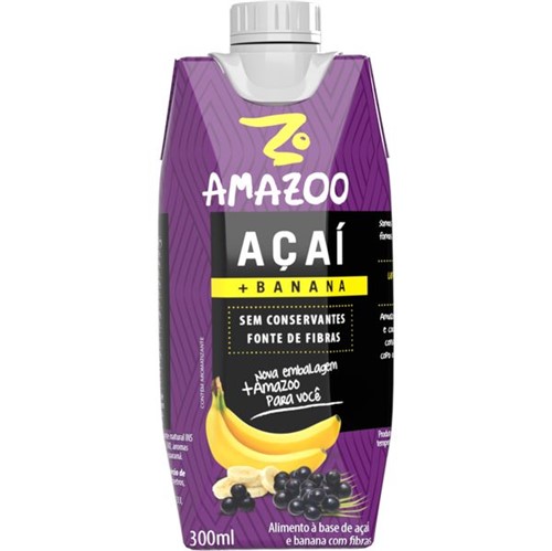 Suco Amazoo 300ml Acai Banana