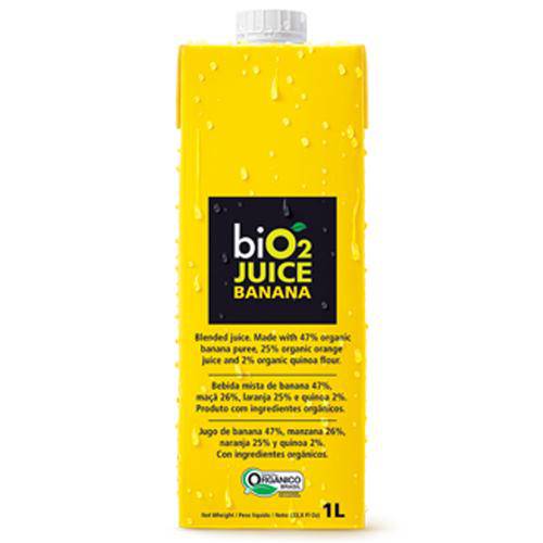 Suco Bio2 Banana 1 Litro