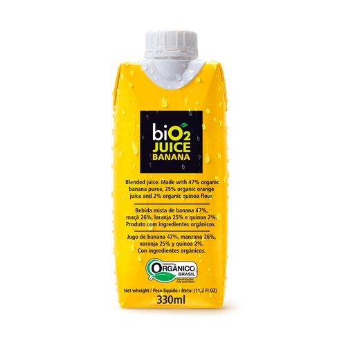 Suco de Banana Juice - Bio2 - 330ml