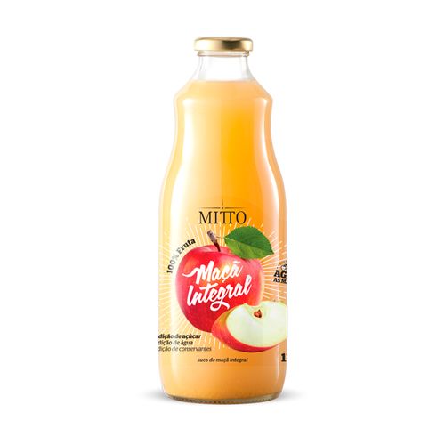Suco de Maçã Integral - Mitto - 1L