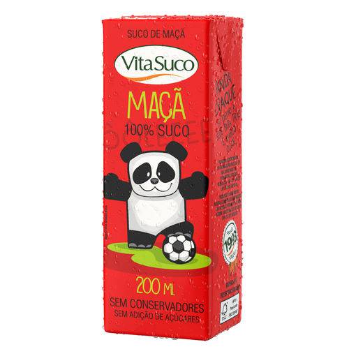 Suco de Maçã Vitasuco Kids 200ml - Cx 27un