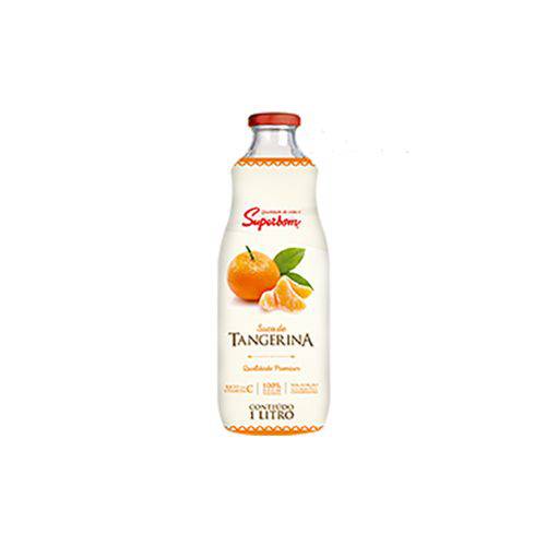 Suco de Tangerina 100% Fruta Superbom Garrafa 1 Litro