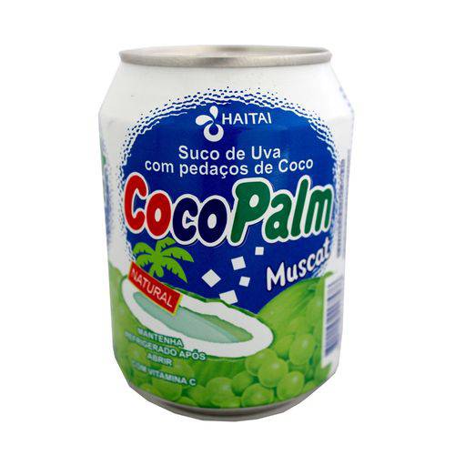 Suco de Uva com Pedaços de Côco Coco Palm Muscat - Haitai 238ml