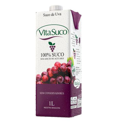 Suco de Uva Vitasuco 1L - Cx 12un