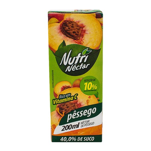 Suco Nutri Néctar Pêssego com 200ml