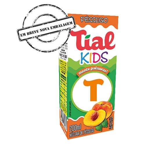 Suco Tial Kids Pêssego 200ml